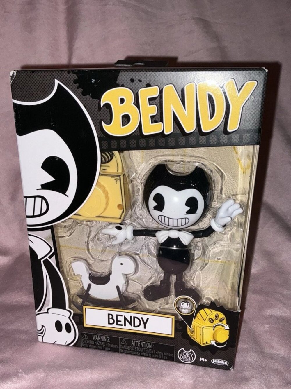 Bendy and the Ink Machine 5" Bendy with Rocking Horse & Projector Wave #3 Action